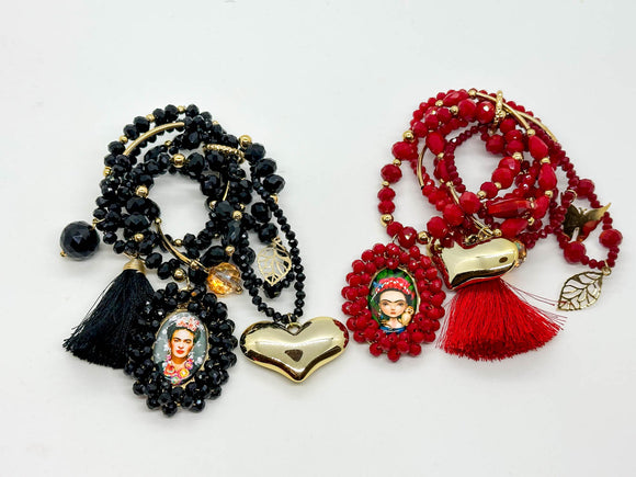Frida Kahlo Charm Bracelet