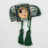 Frida Kahlo Beaded Drawstring Bracelet