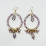 Iridescent Teardrop Earrings