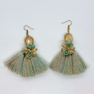 Teardrop Tassels Earrings