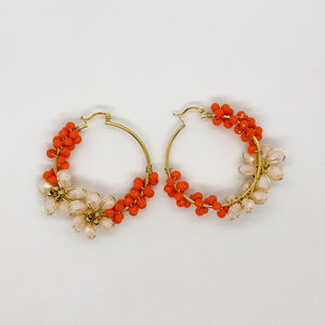 Multi-Colored Spring Hoops